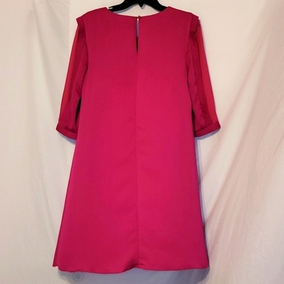Alton Gray Three Quarter Sleeve Dress - Picture 13 of 16